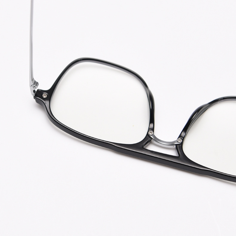Aviator Glasses Frame Unisex Trendy Double Bridge Optical Frames_voghion.com