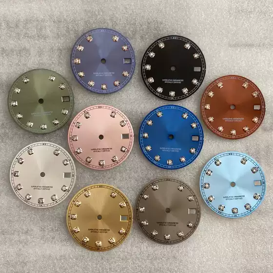 New Watch Parts Modified Japanese NH35 NH36 Automatic Movement Laoma 28.5mm Diamond Dial