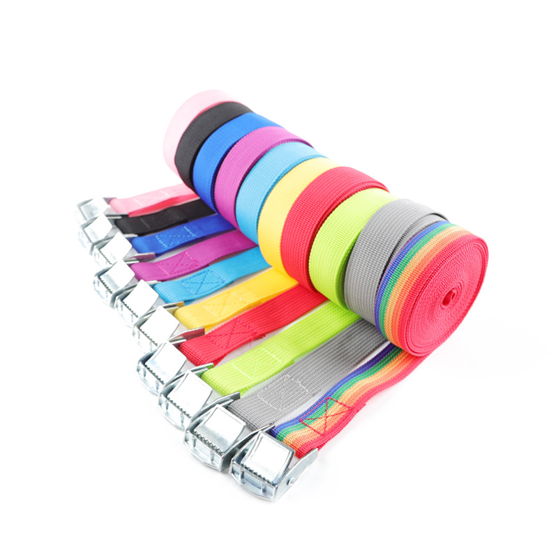 锌合金压扣行李货架绑扎带货车摩托车可调节拉紧器捆绑带厂家直销