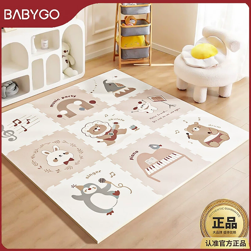 BABYGO маленькая тканевая шва детская альпинистская подушка XPE шва детская шва альпинистская подушка безопасная и безвкусная