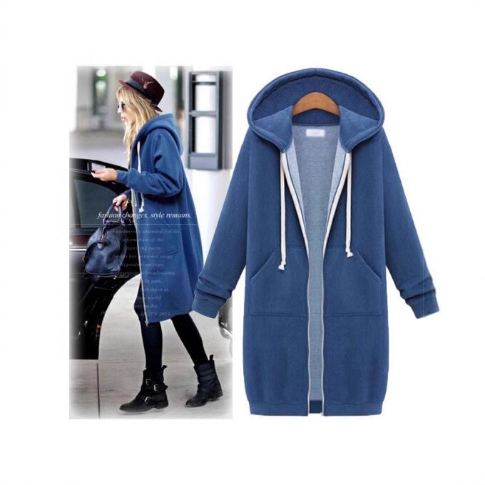 2024 Order Item: Women's Mid-Length Hooded Long-Sleeve Sweatshirt for Autumn and Winter, European and American Style, for Amazon Cross-Border E-commerce 2024 Order Item: Women's Mid-Length Hooded Long-Sleeve Sweatshirt for Autumn and Winter, European and American Style, for Amazon Cross-Border E-commerce