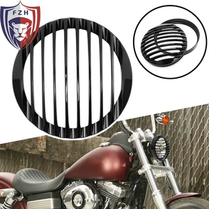 Harley XL883/1200 X48 Dyna Softail Qara Fənc Fara Örtüyü Quş Qəfəsi Örtüyü