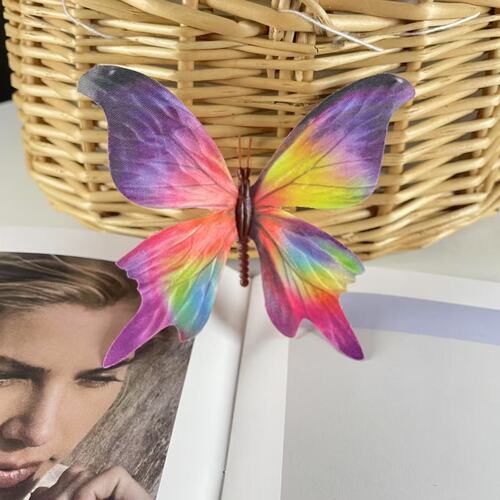 DIY Decor Monet Garden Style Butterfly Wall Background Arrangement Fake Butterfly Mix Handmade Gift Box Gift Large Butterfly