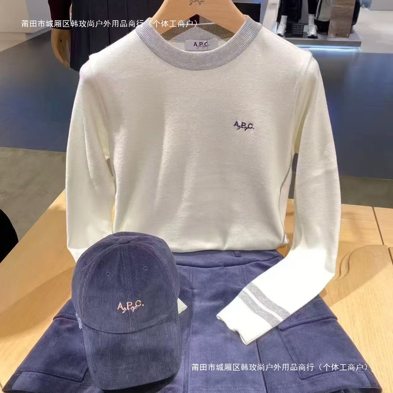 New Golf Women's Round Neck Long-Sleeved Knitwear Casual Top Slightly Thick Needle Type Strong Elegant Versatile Style