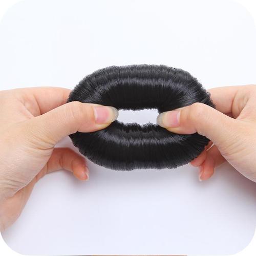Wig headband bun flower bud hairpin curly hair tie donut hair tool ponytail wholesale