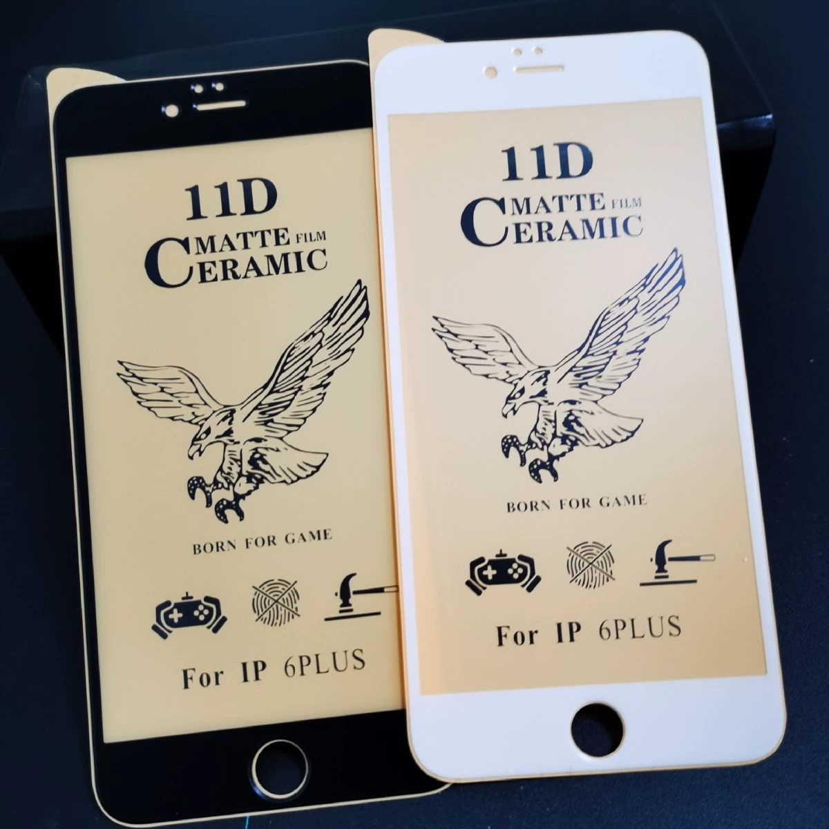 Подходит для Apple iPhone16 15 Pro матовое керамическое стекло для экрана Apple 13 12 14 полное защитное керамическое стекло
