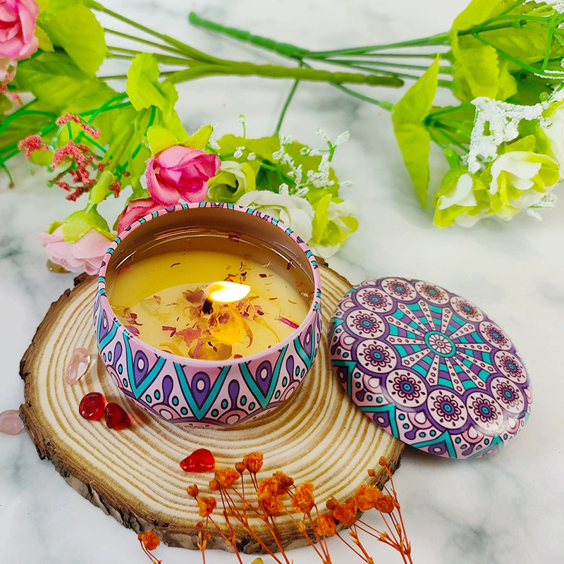 Флорель aromatherapy ароматическая свеча с цветочным ароматом, декоративная банка или набор подарков, несколько цветочных запахов