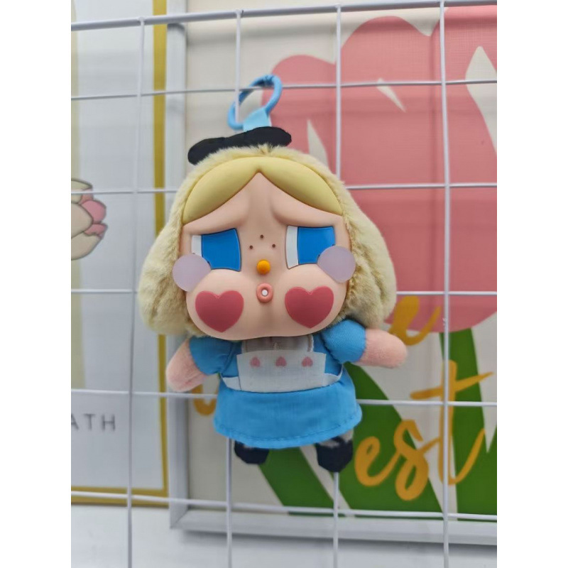 CRYBABY盲盒眼泪新品跨境哭娃毛绒公仔盲盒搪胶潮玩娃娃钥匙挂件|undefined