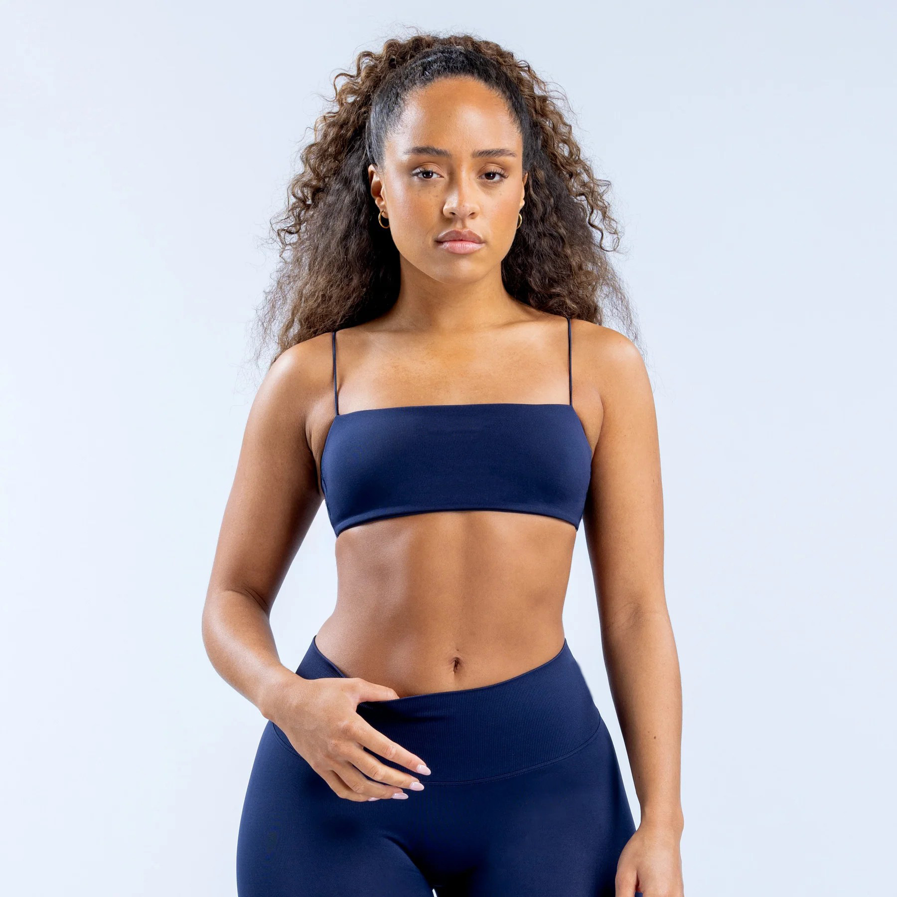 Strapless sport bh set voor dames hoge elasticiteit yoga kleding_voghion.com