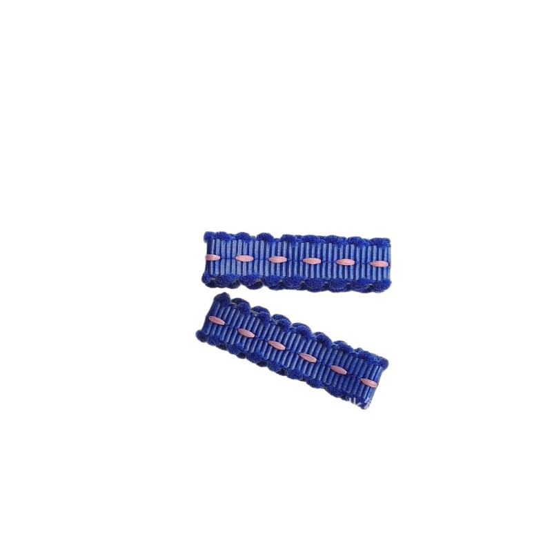 1 価格) 新しい 3.5 センチメートルポップコーンレースオールインクルーシブダブルフォーククリップ diy コントラストカラーのヘアピン素材ジュエリーアクセサリー|undefined
