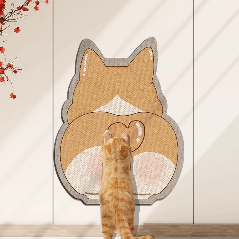 Подставка для захвата кошки вертикальная настенная наклейка не износостойкая