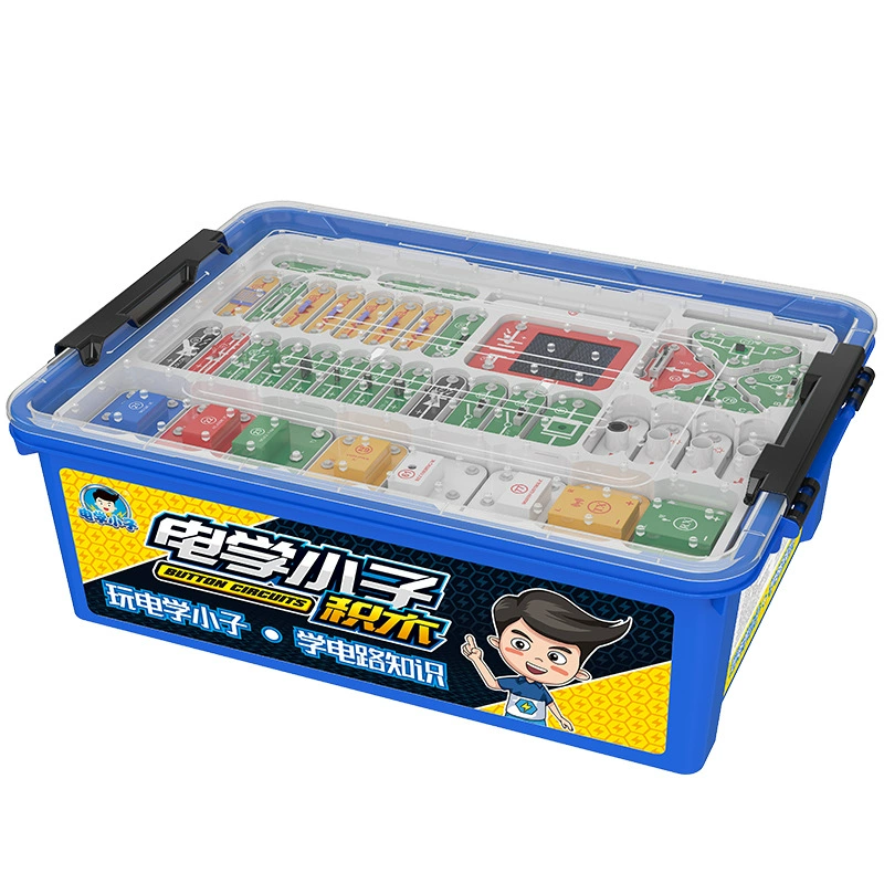 Electronic constructor for experiments, equipment for elementary school students, physics, circuit, Birthday gift