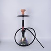 Bar explosion large smoke single -ductum aluminum alloy water cigarette pot Shisha Hookah water smoke factory direct for wholesale