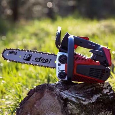 意大利efco叶红MTT3600手持式油锯 单手汽油链锯 园林砍树机