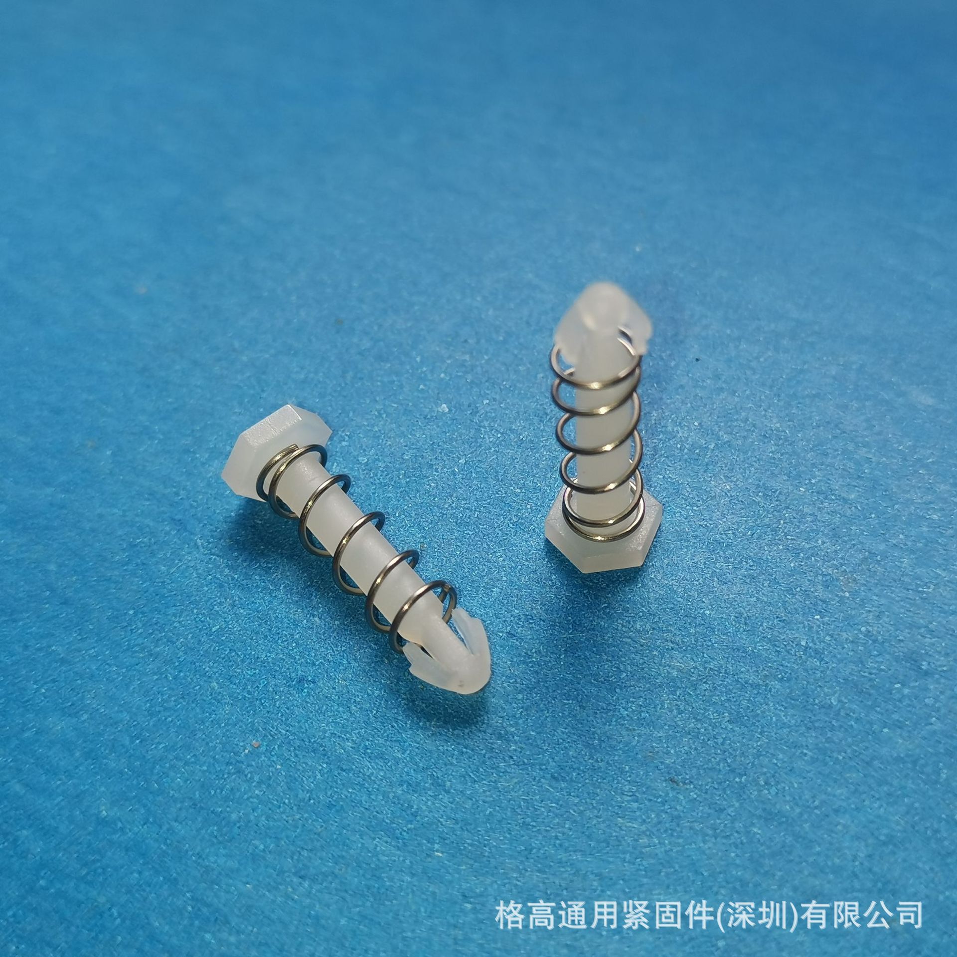 尼龙原色弹簧型散热风扇四角固定铆钉GHSR-MR系列,缓冲减震型