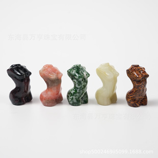 3cmŮģCrystal Female Model��Ȼ�댚ʯˮ��Ů�w��̼�ˮ���羳