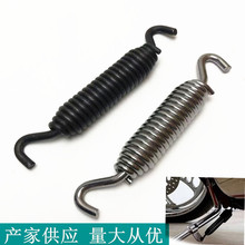 适用于哈雷xl883 1200摩托车改装弹簧边撑小脚站脚支撑架弹性好