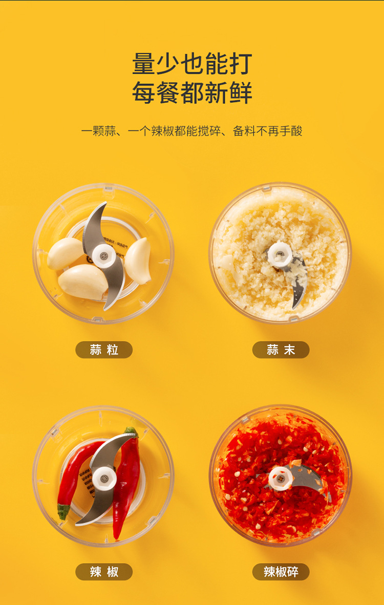 Electric Garlic Machine Artifact Kitchen Pressure Masher Manual Small Minced Meat Garlic Machine Minced Garlic Cooking Machine 18 undefined