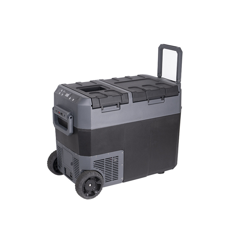 45L car compressor refrigerator built-in ice maker can be used as Ice Cube refrigerator temperature adjustable freezer