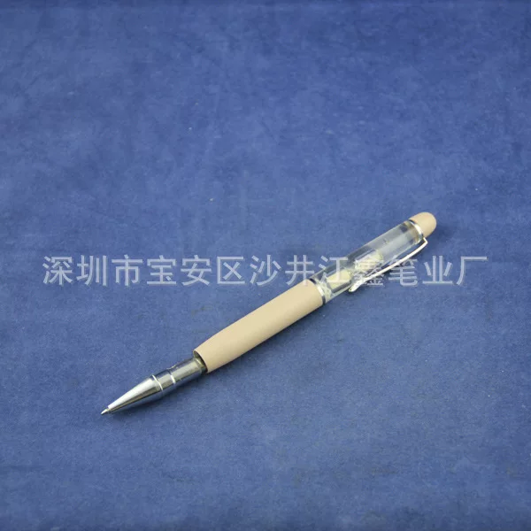 Syringe plastic pen oil pen syringe ballpoint pen needle tube ballpoint pen LOGO can be added