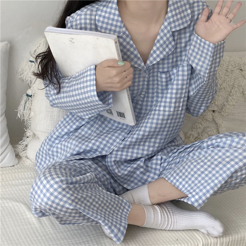 Pijamas rojos en línea primavera 2024 mujeres caricaturas amor inns pantalones de manga larga ropa para el hogar pijamas transfronterizos comercio exterior