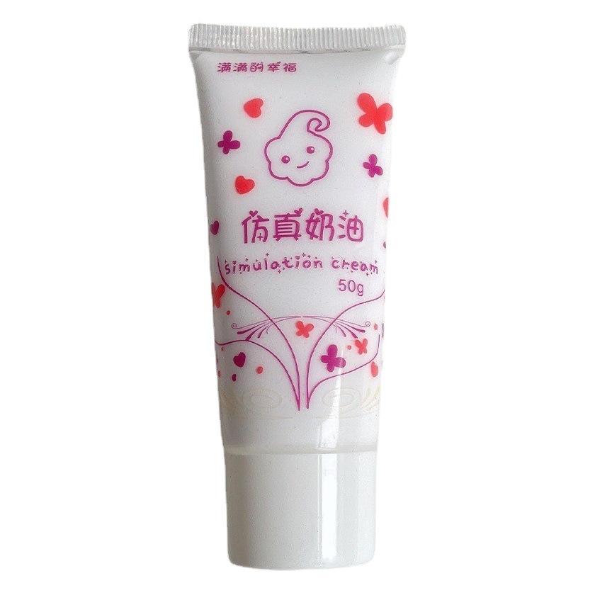 Environmental protection two-color cream glue simulation antifreeze diy mobile phone case stationery box storage box goo card fire paint cream glue