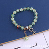 Hydrolate, crystal, beaded bracelet, pendant, 2021 collection, Japanese and Korean, Birthday gift