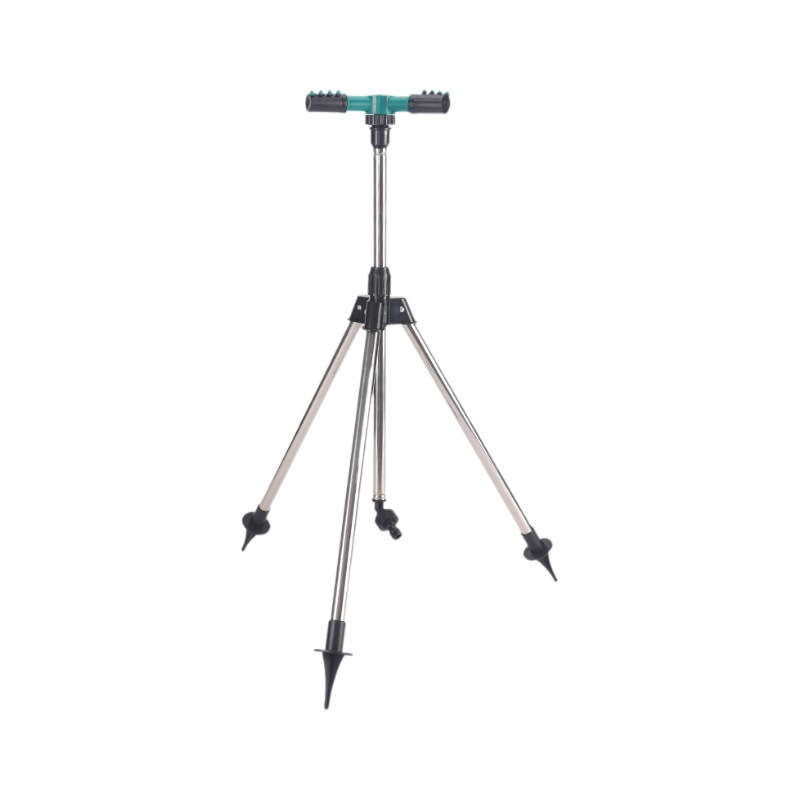 360 grados rociador giratorio para riego por pulverización de jardín agrícola tripinos ajustables artefacto mágico de rociador de soporte de trípode