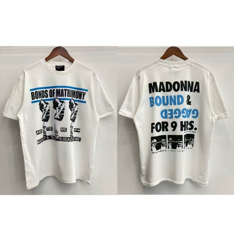 クロスボーダーアメリカの新しいERD憂鬱な富の第二世代レタープリントパターンラウンドネック半袖Tシャツドロップシッピング|undefined
