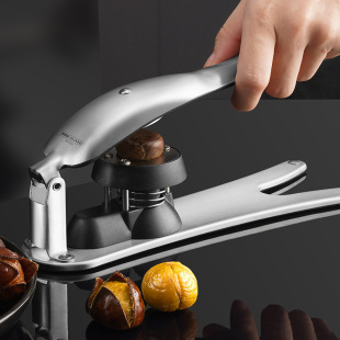 Cross-border 304 stainless steel chestnut peeling artifact cross seam chestnut opener household nut chestnut peeling device