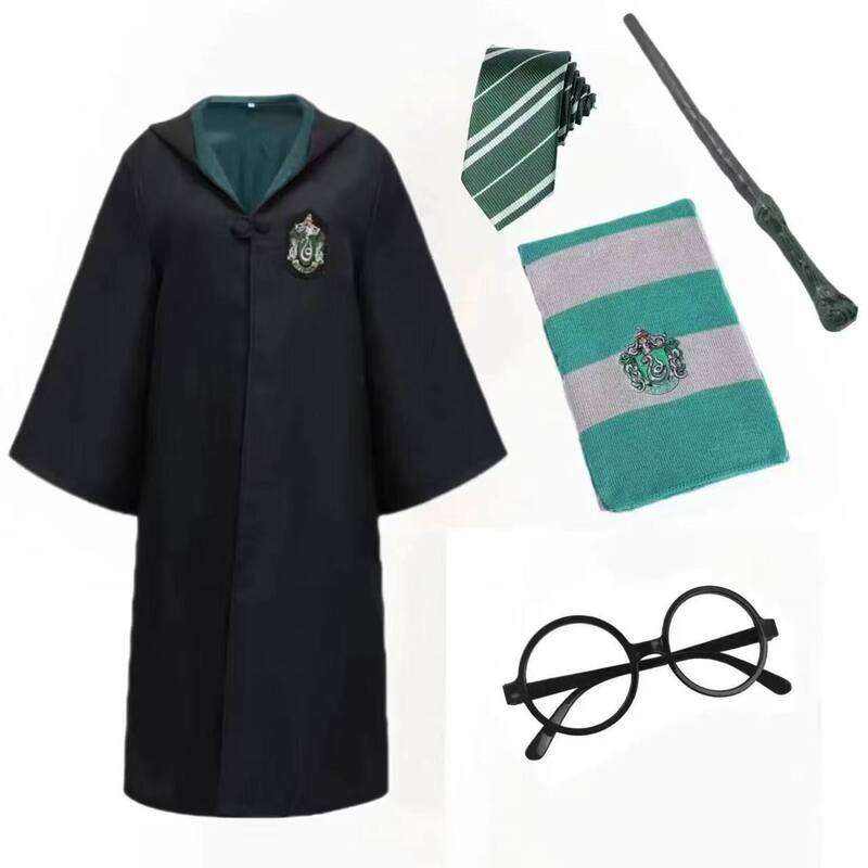 哈利波特魔法袍衣服cos哈利波特巫师袍成人儿童斗篷披风周边服装|undefined