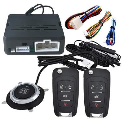 Preheating Refrigeration Car Anti-theft, Car anti-theft device - pke-starts-without-flashing-light-with-q30-remote-control