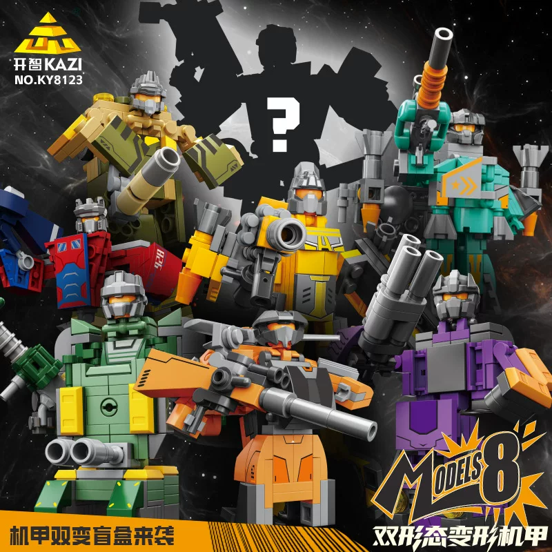 Transformer, robot, constructor, toy for boys