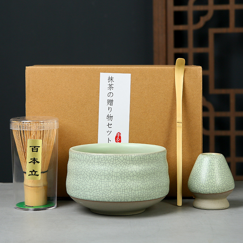 Cepillo de té de matcha de 100 centavos de matcha