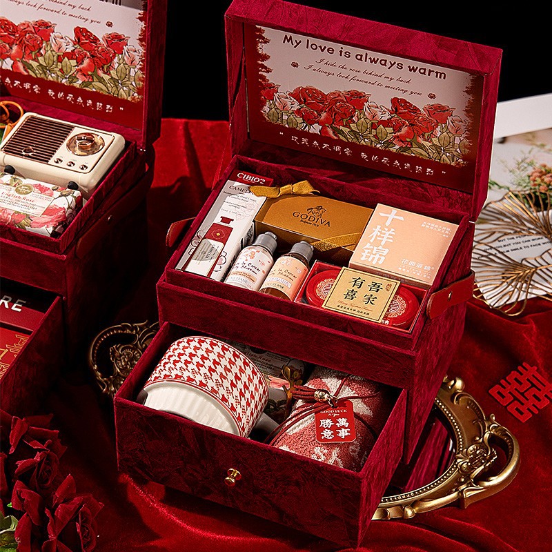 gift for bridesmaid newly-married marriage high-end practical niche high-end wedding banquet return gift for girlfriends graduation heytea