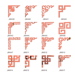 10cm亞克力角花 貼對角貼鏡面貼家具家居電視背景牆裝飾牆貼翻新