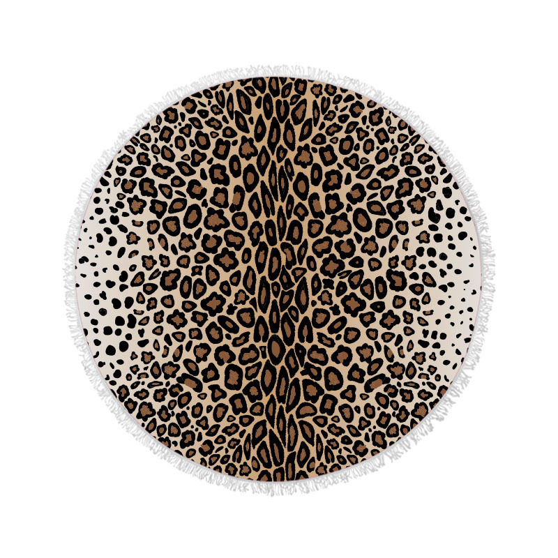 Flamingo microfibra de playa redonda Toalla de baño poliéster algodón impresión Toalla de playa absorbente Toalla de baño lote