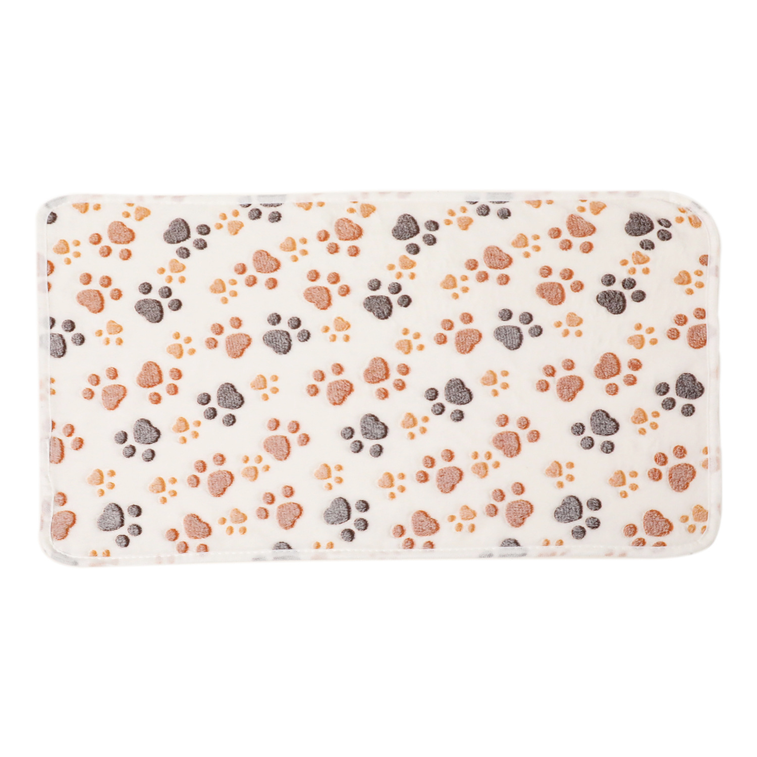 Invierno mantas para mascotas, pegadas de coral, almohadillas de dormir para perros, mantas cálidas para perros, edredones para mascotas pequeñas y medianas.