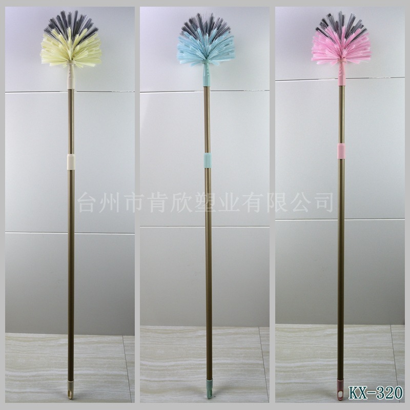 Manufacturer Wholesale Telescopic Brush for Cleaning Roof Corners, Dust Removal Brush for Windows, Long Brush with Telescopic Rod, Ceiling Brush