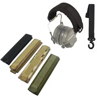 MOLLE Тактический модульный кронштейн для наушников Защитный чехол для наушников Длинная версия Мак Ветер