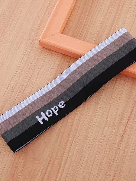 Four Seasons Fitness Sports Girls' Hairband Breathable Gradient Color Running Sweat-Absorbing Anti-Sweat Headband Yoga Sweat-Wicking Hairband
