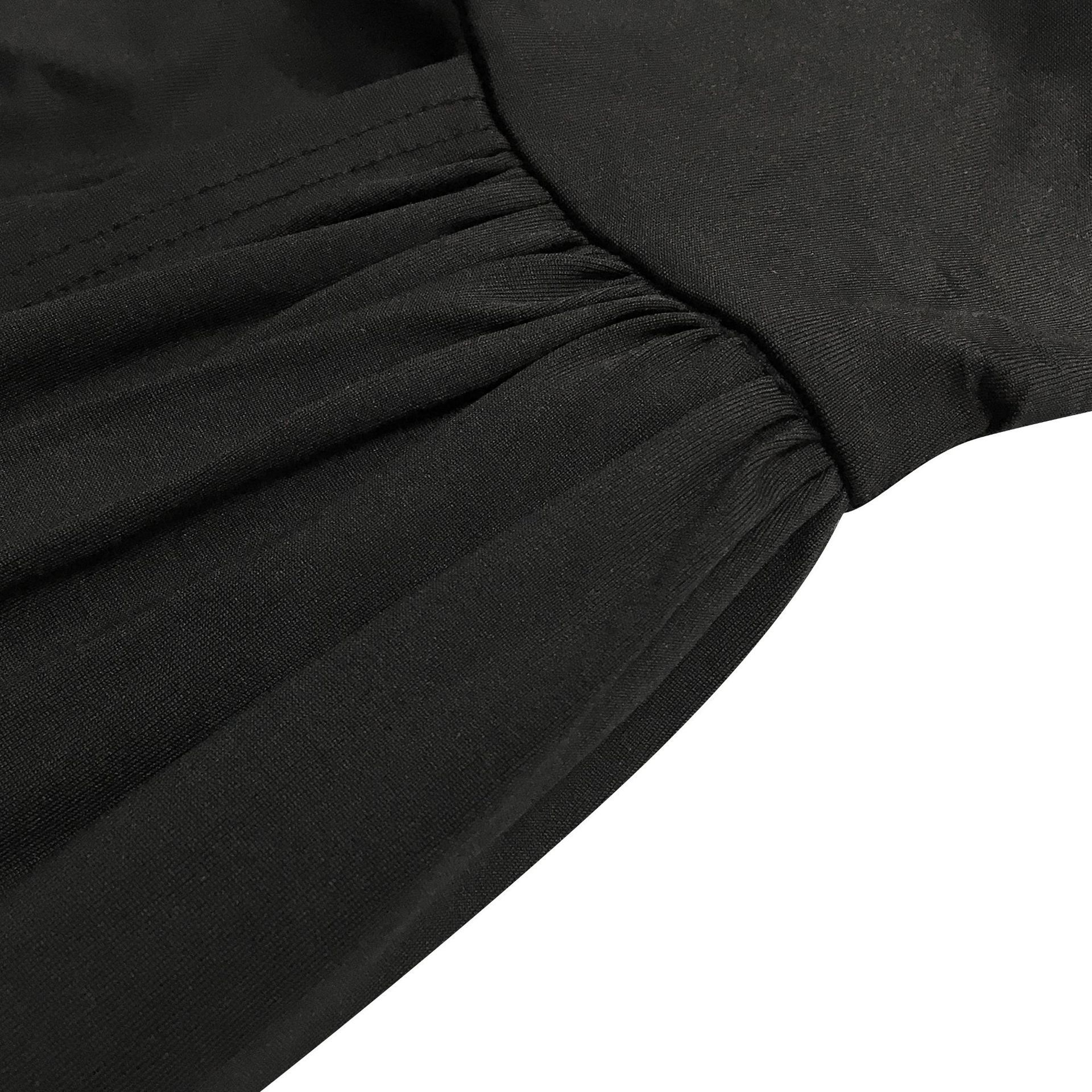 Abbigliamento da donna moda femminile tinta unita attillato monospalla abito da festa gonna lunga per le donne_voghion.com