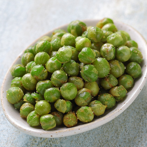 Dropshipping Three Squirrels Garlic Peas 205g/bag Green Bean Kernel Crispy Green Bean Snacks