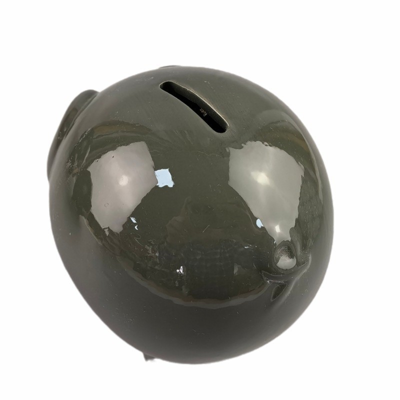 Modelado creativo 3D en relieve barril de cerámica barril de dinero tipo barril de vino barril de dinero artesanía regalo cerámica girar