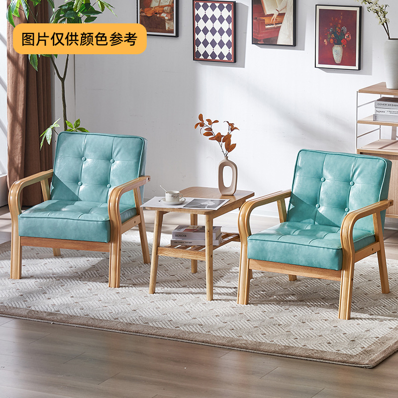 벤트우드 자연 색상 풀 포인트 라이트 블루 오일 왁스 스킨