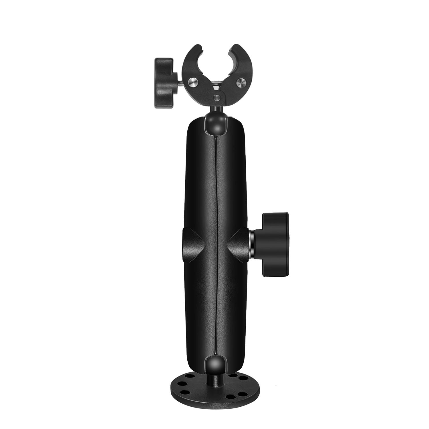 Aluminum Alloy Marine Mounting Bracket 25mm Ball Head Metal Round Ball Head Adapter Quick Release Clamp Marine Industrial Accessories