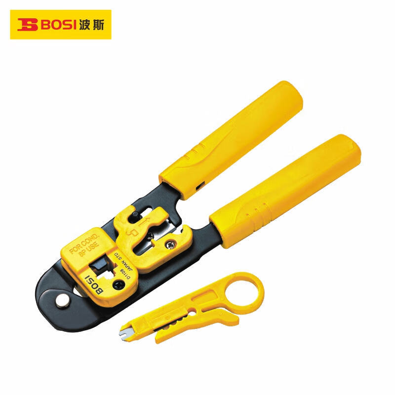 波斯工具（BOSI TOOLS）单用网络端子钳8P BS431108