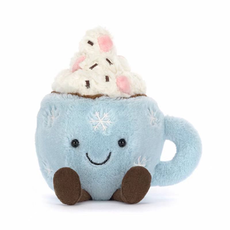 17cm Snowflake Marshmallow Chocolate Cup