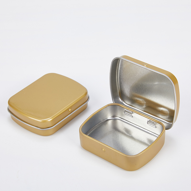 Caja de caramelo pequeña caja de hierro tableta de menta caramelo hierro puede portátil sanqi polvo de compresión tableta de medicina tableta caja de hojalata