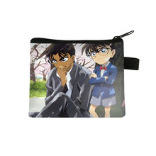 柯南女生可爱时尚卡通迷你零钱包印花卡包甜美儿童收纳包批发分销